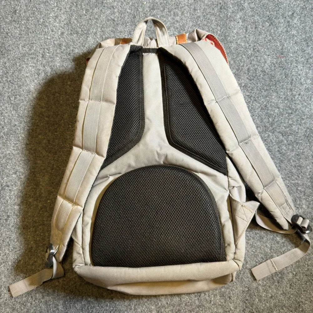 Herschel Little America Backpack Grey Canvas Laptop Bag
